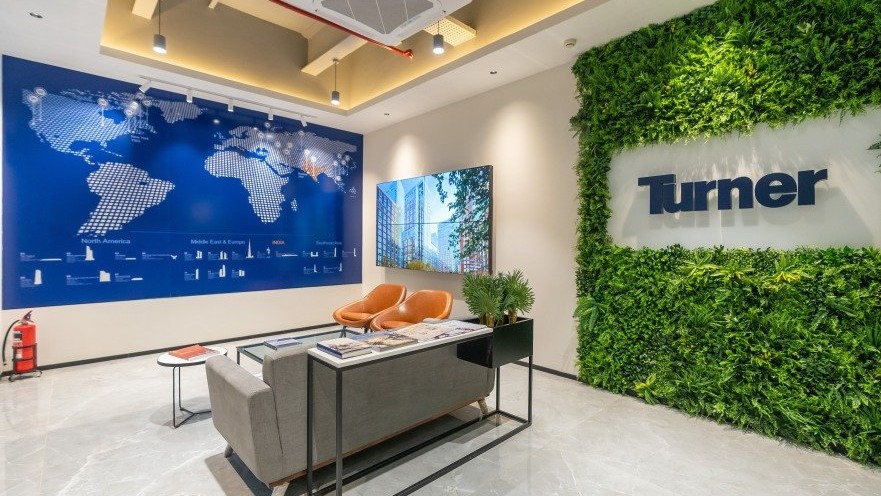 Turner Construction Company headquarters showcasing global footprint