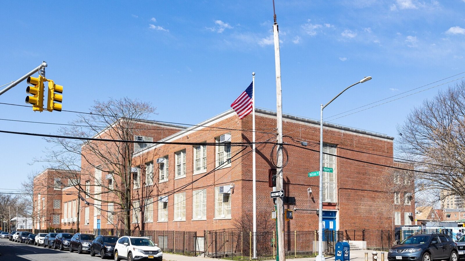 Public school facility in New York supported by CPM Scheduling Consultants to ensure accurate project timelines and construction coordination.