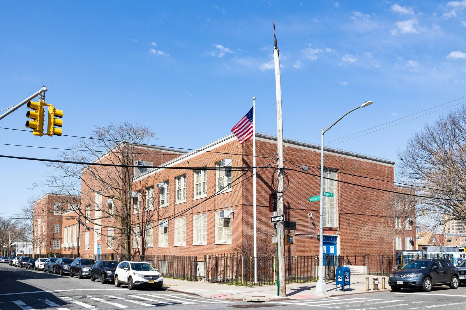 Public school facility in New York supported by CPM Scheduling Consultants to ensure accurate project timelines and construction coordination.