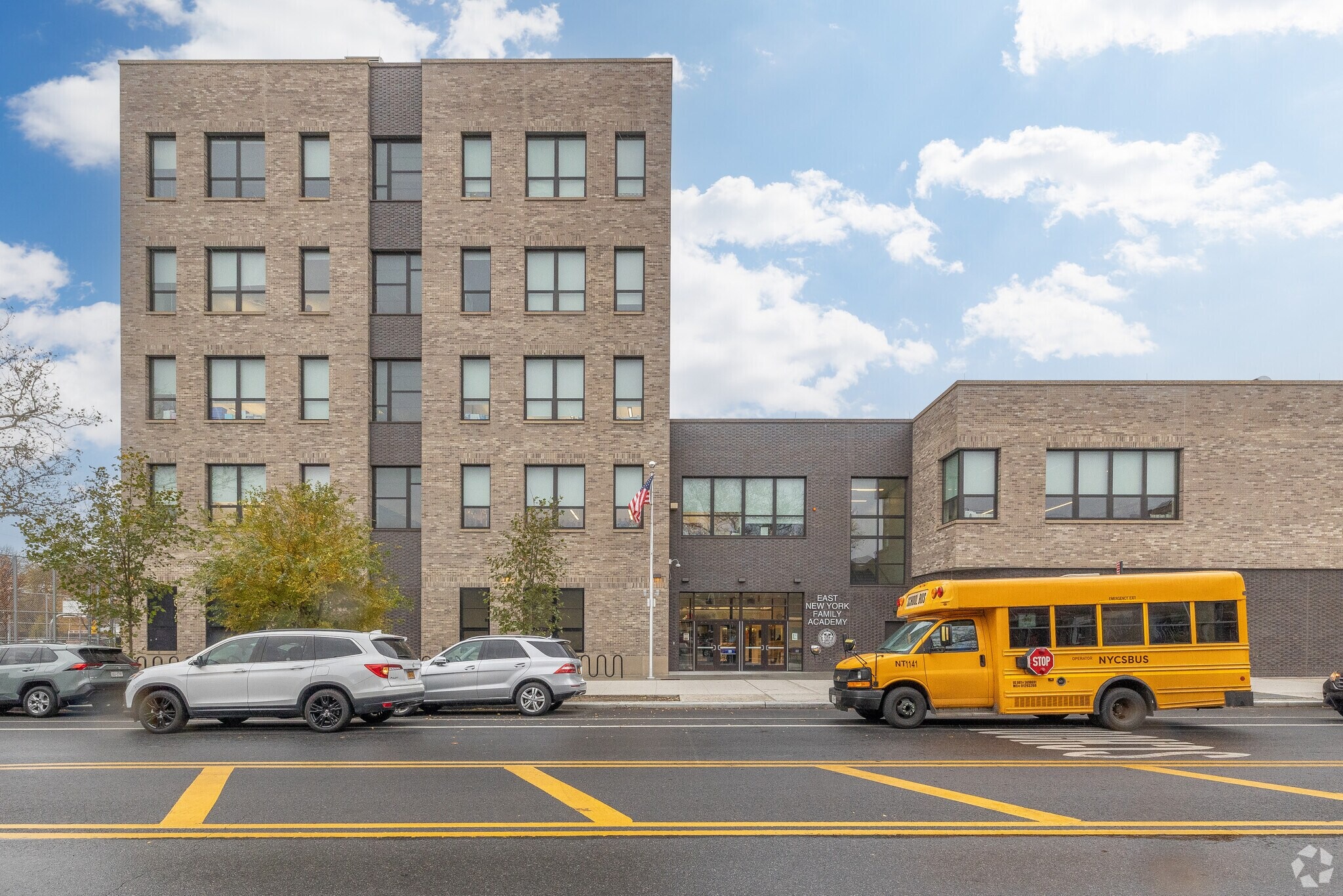 Stanley Eugene Clark Primary School, an example of educational infrastructure managed using CPM scheduling.
